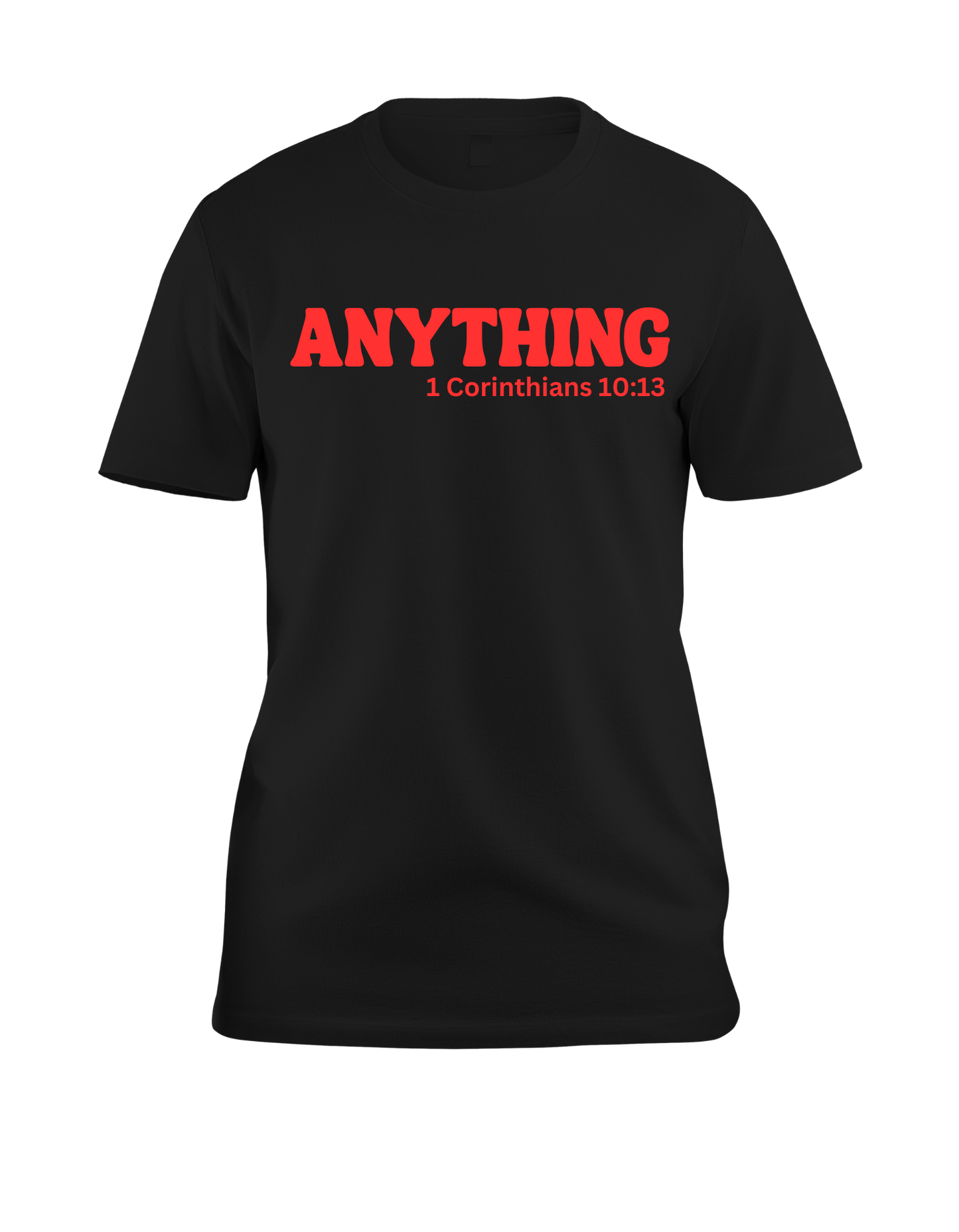 Anything 1 Corinthians 10:13 T-Shirt